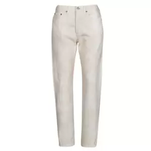 Image of Levis 501 CROP womens in Pink. Sizes available:US 24 / 28,US 25 / 28,US 26 / 28,US 27 / 28,US 28 / 28,US 29 / 28,US 30 / 28,US 31 / 28