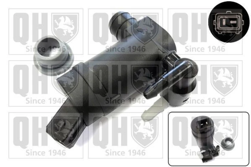 Image of QUINTON HAZELL Windscreen washer pump QUINTON HAZELL QWP068