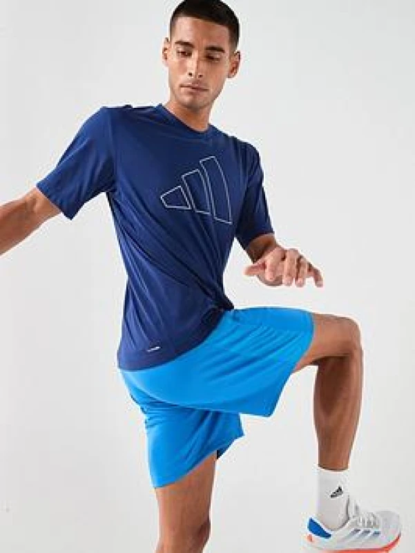 Image of Jersey adidas Essentials Feelready Logo Bleu Male S