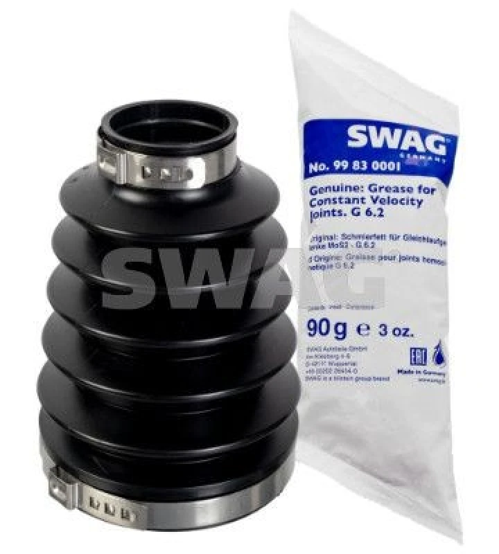 Image of CV boot kit, drive shaft SWAG 33 10 4759