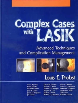 Image of Complex Cases with Lasik by Louis Probst Hardback