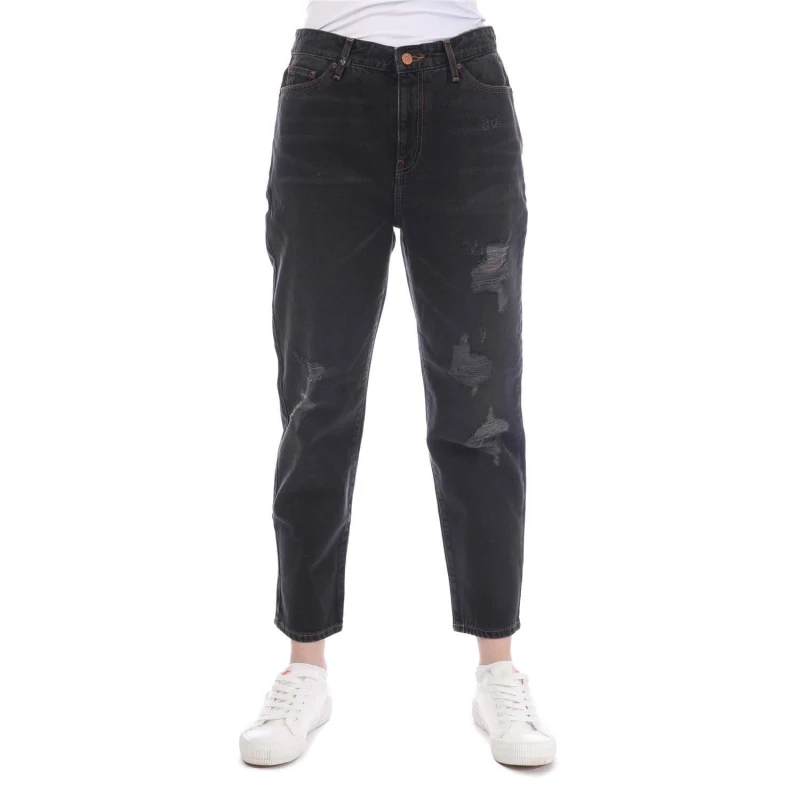 Image of Armani Exchange J16 Regular-Fit Jeans - Black ONE SIZE