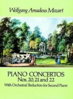 Image of Piano Concertos Nos 20 21 and 22 by Wolfgang Amadeus Mozart