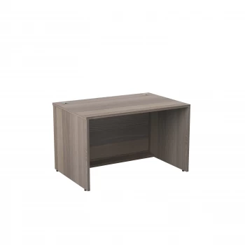 Image of Reception Modular 1200W X 800D Straight Base Unit - Grey Oak