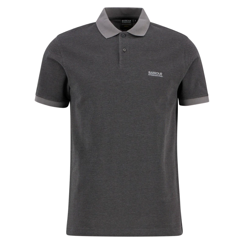 Image of Barbour International B.Int Cowley Polo Sn63 Black male L