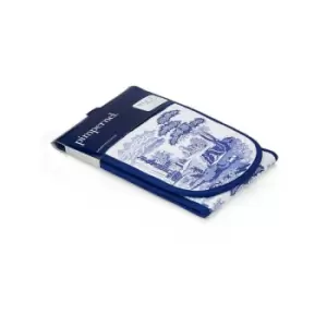 image of Spode Blue Italian Double Oven Glove