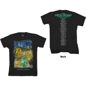 Image of Wiz Khalifa - 90's Unisex Large T-Shirt - Black