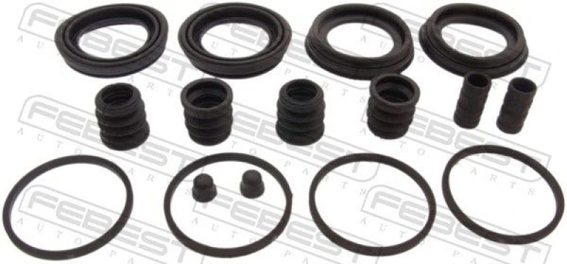 Image of FEBEST 0275-Y61F Brake Caliper Repair Kit Front Axle Repair Kit,brake caliper (405)