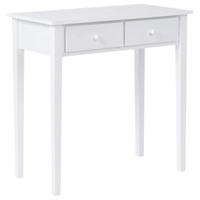 Image of Beliani Minimalist Console Table Yirra White