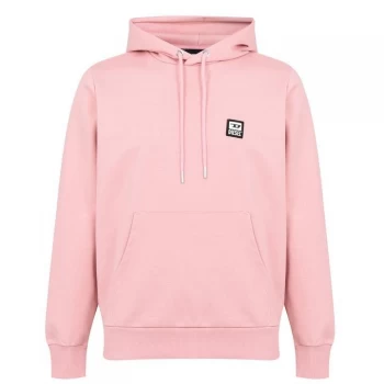 Image of Diesel D Logo Hoodie - Pink 39Q