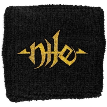 image of Nile - Gold Logo Sweatband -