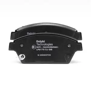 Image of DELPHI Brake pad set OPEL,CHEVROLET,CADILLAC LP2170 13301234,13412810,22799077 13301234,13412810,22799077,95516193,13301234,13412810,1605135,1605178