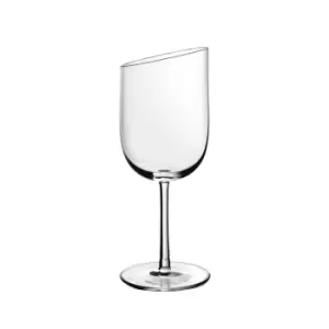Image of Villeroy and Boch Set of 4 NewMoon Glass White Wine Goblets