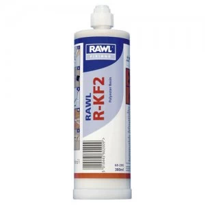 Image of Rawl R-KF2 Kemfast Polyester Anchor Masonry Resin Cartridge 380ml