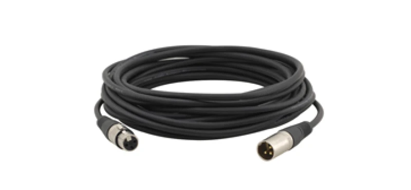 Image of Kramer Electronics XLR Quad Style. 7.6m audio cable XLR (3-pin) Black