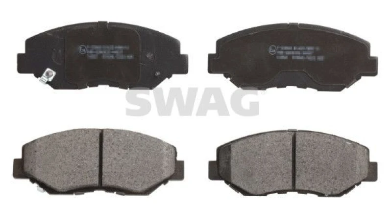 Image of Brake pad set SWAG 85 91 6552