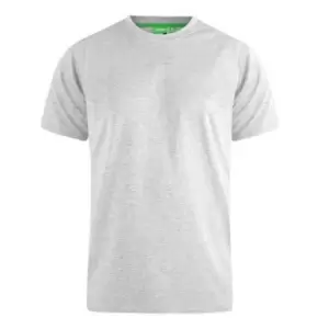 Image of Duke Mens Flyers-1 Crew Neck T-Shirt (L) (Grey Melange)