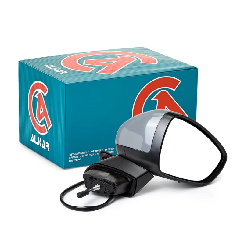 Image of ALKAR 6140862 Wing mirror Right, Electric, Convex, primed Outside Mirror (50)