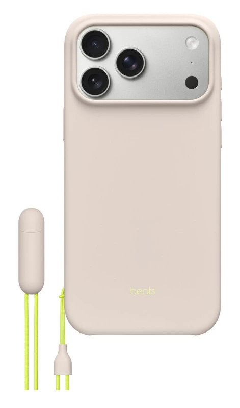 Image of Apple Beats iPhone 17 Pro Max Kickstand Case with MagSafe and Camera Control - Lime Stone MGTQ4LL/A