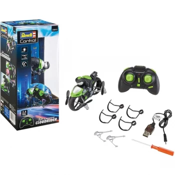 Image of MotoCopter 2in1 Cloud Rider Remote Controlled Motorcycle Drone Revell Control