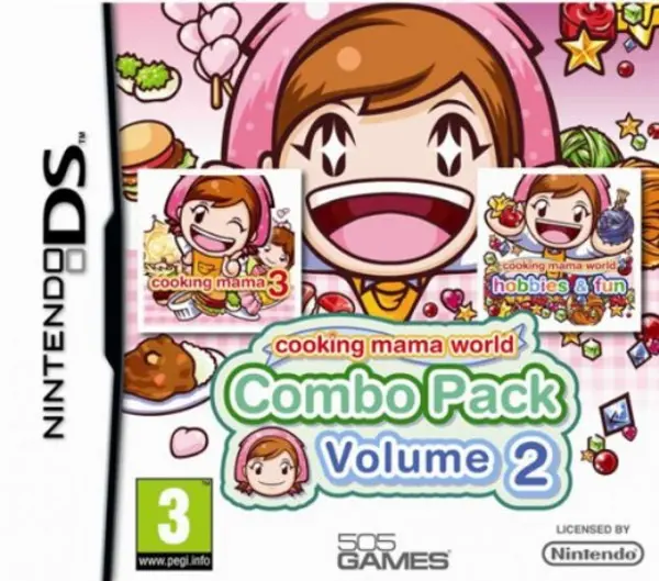 Cooking Mama World Combo Pack Volume 2 Nintendo DS Game