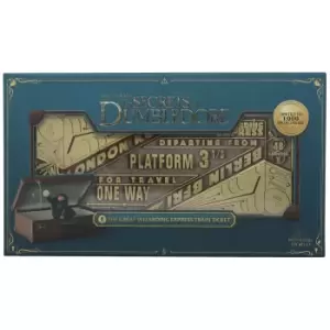 Image of Fanattik Fantastic Beasts The Great Wizarding Express Limited Edition Train Ticket