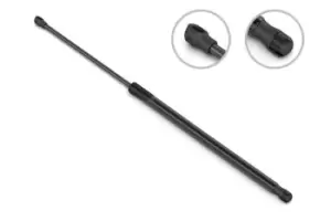 Image of STABILUS Tailgate strut 0685VR Gas spring, boot- / cargo area,Boot struts BMW,1 Schragheck (E87),1 Schragheck (E81)