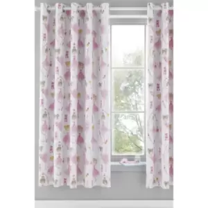 Image of Ballet Dancer Lined Curtains