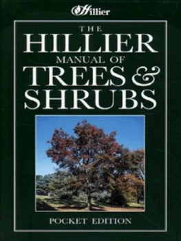 Image of The Hillier Manual of Trees and Shrubs by Hillier Nurseries Book