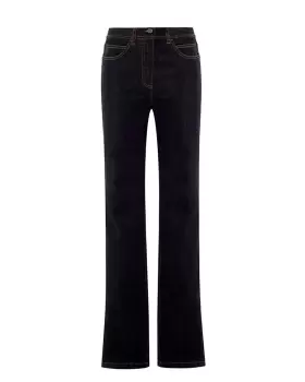 image of Cotton Traders Womens Becca Bootcut Stretch Jeggings in Black