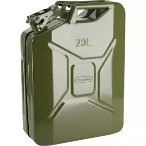 image of PRESSOL Metal fuel canister, capacity 20 l, pack of 5, olive green