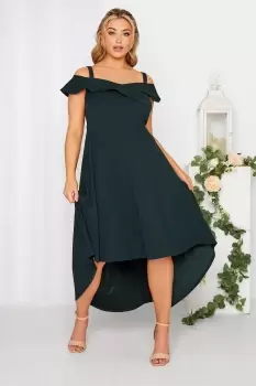 Image of Bardot High Low Midi Dress