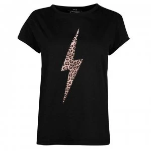 image of SET Lightening T-Shirt - 9990 Black