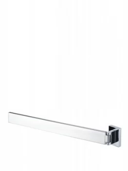 image of Aqualux Haceka Edge 32.8cm Adjustable Towel Rail