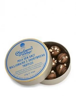 image of Charbonnel Et Walker Charbonnel Et Walker Sea Salt BillionaireS Shortbread Truffles 125G