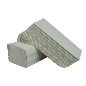 Image of 2Work 1-Ply I-Fold Hand Towel White Pack of 3600 2W70723
