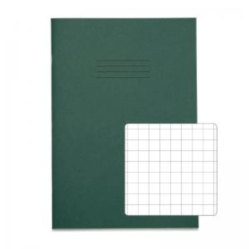 Image of Rhino A4 Exercise Book 48 page Dark Green S10 (10 Pack) PVEX681-340-6