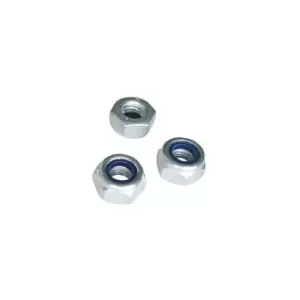 Image of WOT-NOTS Self Locking Nuts - M6 x 1mm Pitch - Pack Of 4 - PWN315