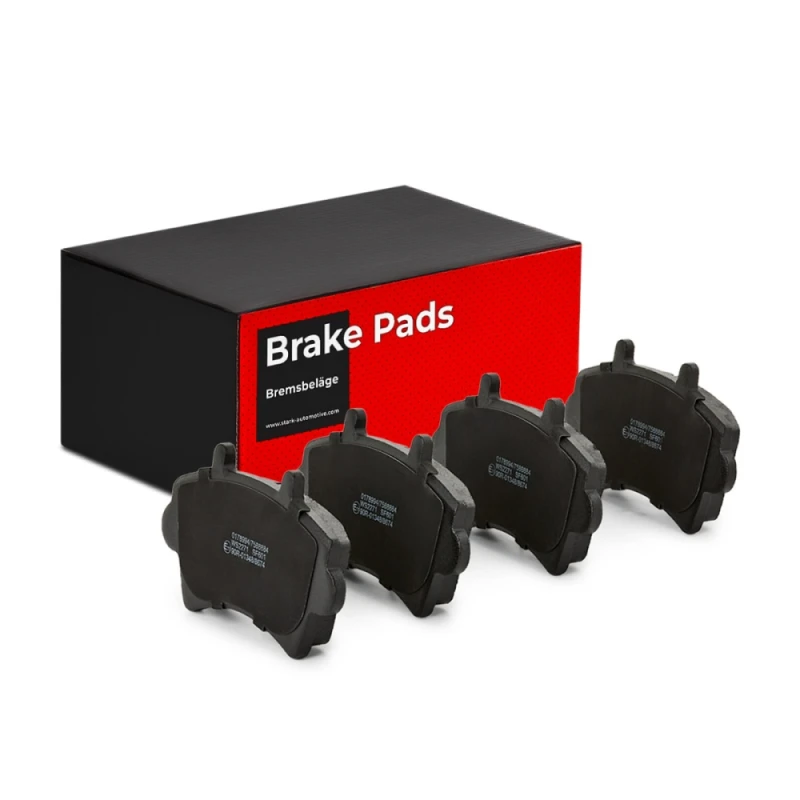 Image of STARK SKBP-0010196 Brake pad set Front Axle, excl. wear warning contact Brake Pad Set,disc brake (402)