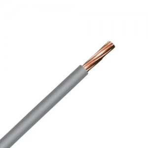 Image of Zexum Grey 6mm 7 Strand 46A Single Core 6491B LSZH Low Smoke Zero Halogen Round Power Insulated Conduit Wire - 1 Meter