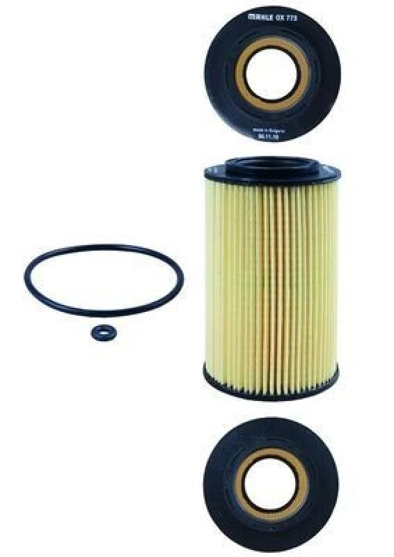Image of MAHLE OX 773D Oil filter Filter Insert Oil Filter (7)