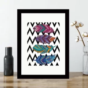 Image of SC4533558043 Multicolor Decorative Framed MDF Painting