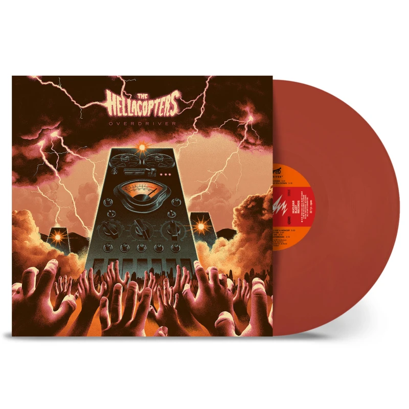 Image of The Hellacopters Overdriver LP multicolor Onesize Unisex