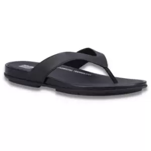 Image of Fitflop Womens Gracie Leather Thong Flip Flops UK Size 4 (EU 37)