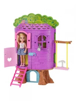 Image of Barbie Club Chelsea Treehouse Playset