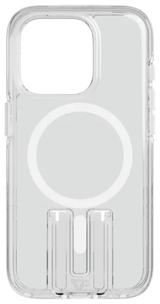 image of Tech21 Tech21 iPhone 15 Pro Crystal Kick Phone Case MagSafe Clear