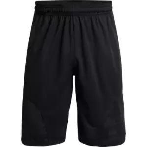 image of Under Armour Perimeter 11 Short, Black / Black, Male, Basketball Shorts, 1370222-001