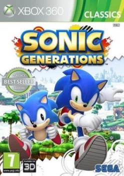 image of Sonic Generations Xbox 360 Game