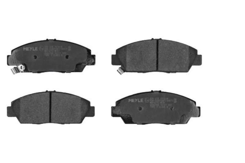 Image of MEYLE 025 218 7918/W Brake pad set Front Axle, with acoustic wear warning, Original Quality, with anti-squeak plate Brake Pad Set,disc brake (402)