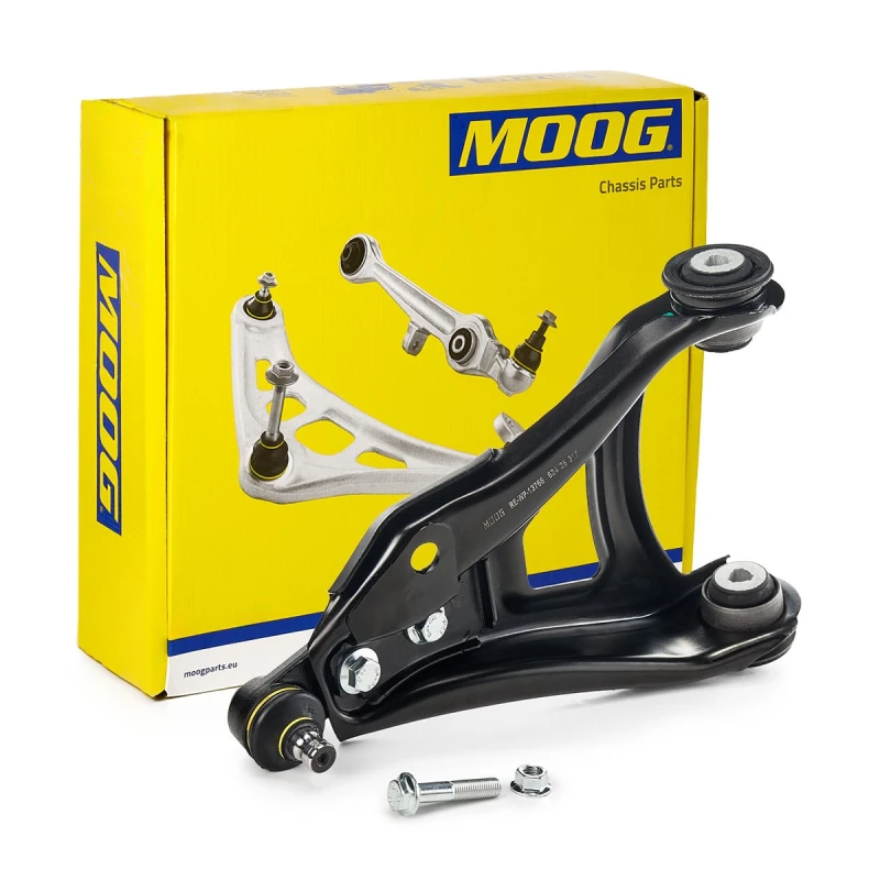 Image of MOOG RE-WP-13766 Suspension arm Control Arm, with rubber mount Track Control Arm (273)